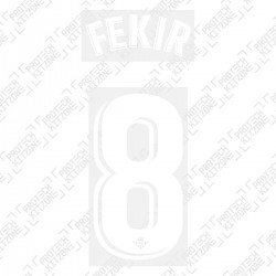 Fekir 8 (Official Real Betis 2019/20 Home Name and Numbering)